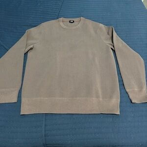 Uniqlo Milano Rib Crewneck Sweatshirt - Large